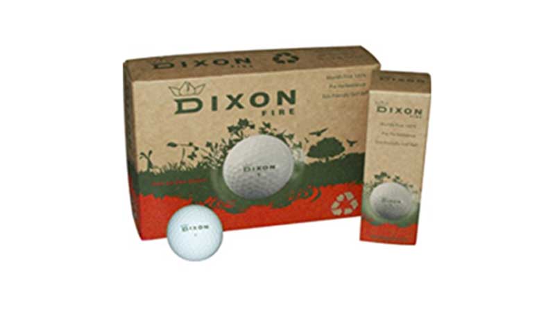 Dixon Fire Golf Balls- most expensive golf ball in the world
