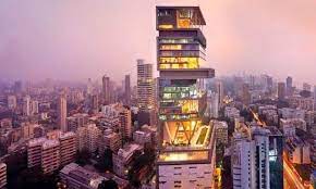 Antilia Tower in Mumbai, India
