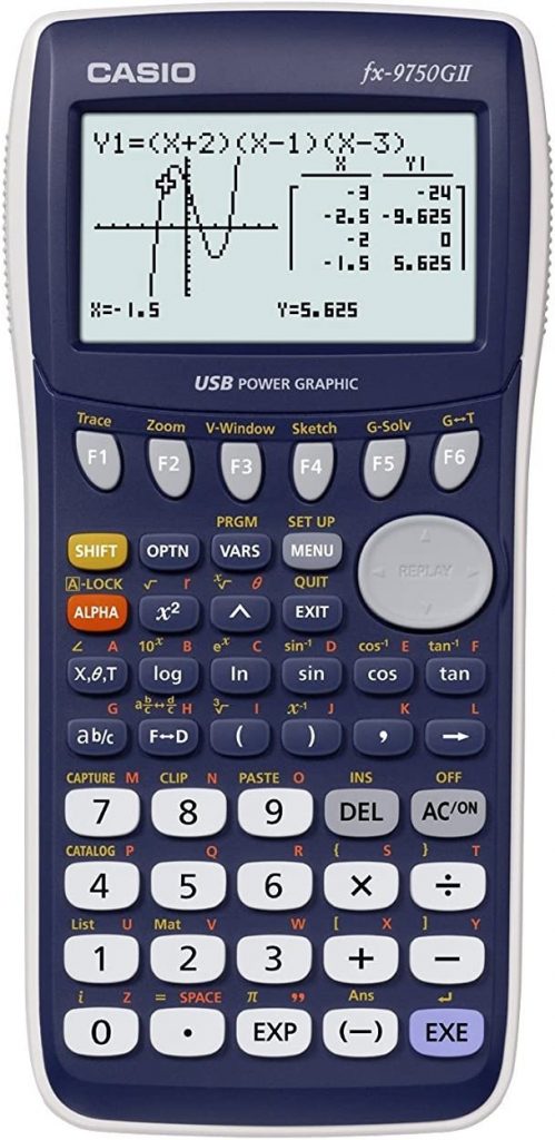 Casio FX9750GII Graphing Calculator