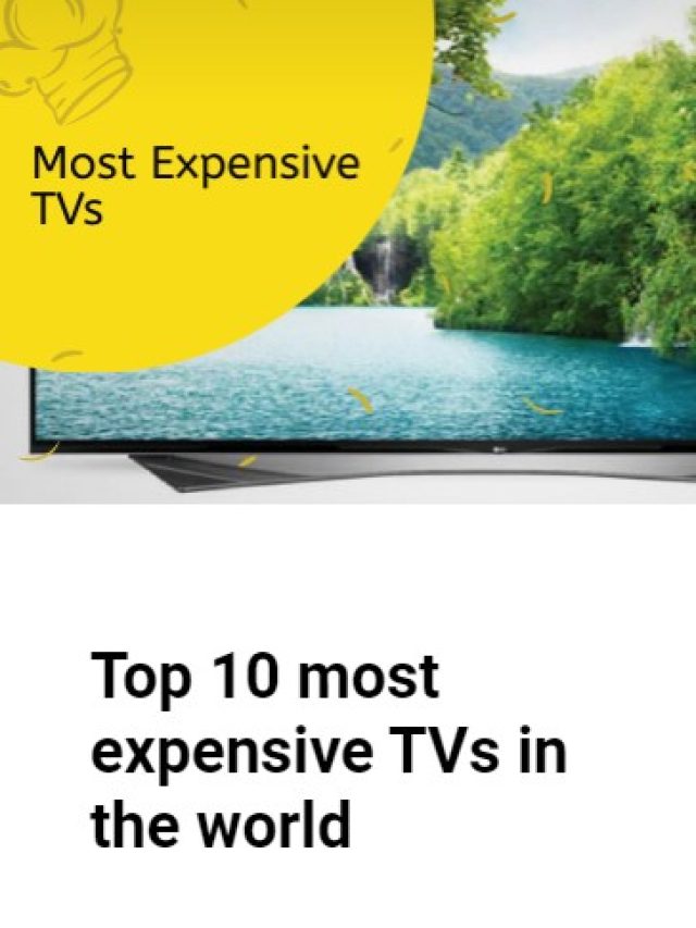 Top 10 most expensive TVs in the world