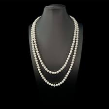 Double Strand Pearls Necklace