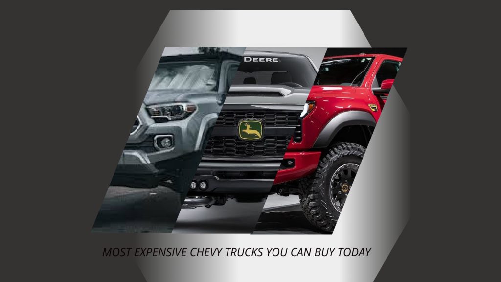 The 5 Most Expensive Chevy Trucks You Can Buy Today