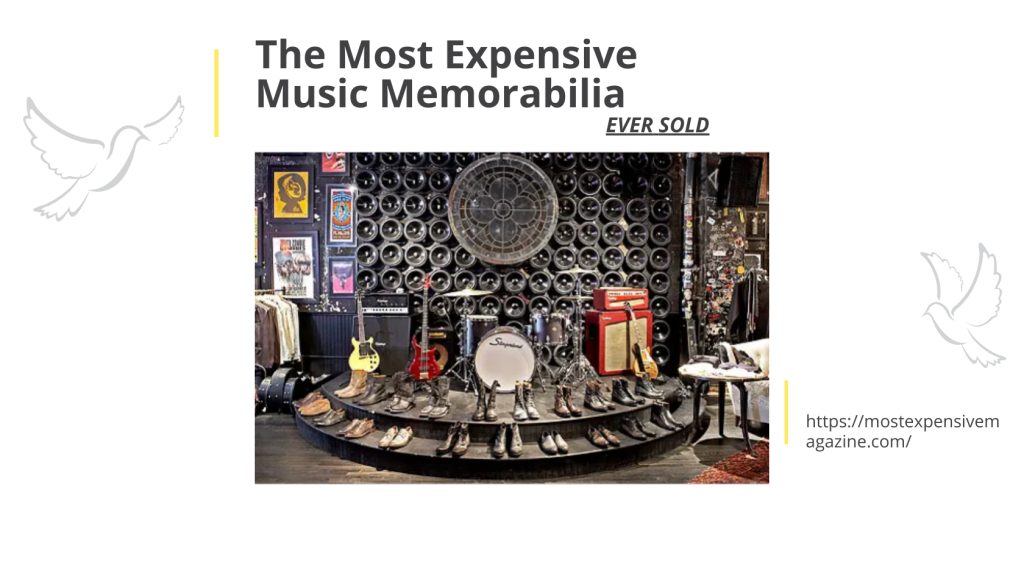 The Most Expensive Music Memorabilia Ever Sold