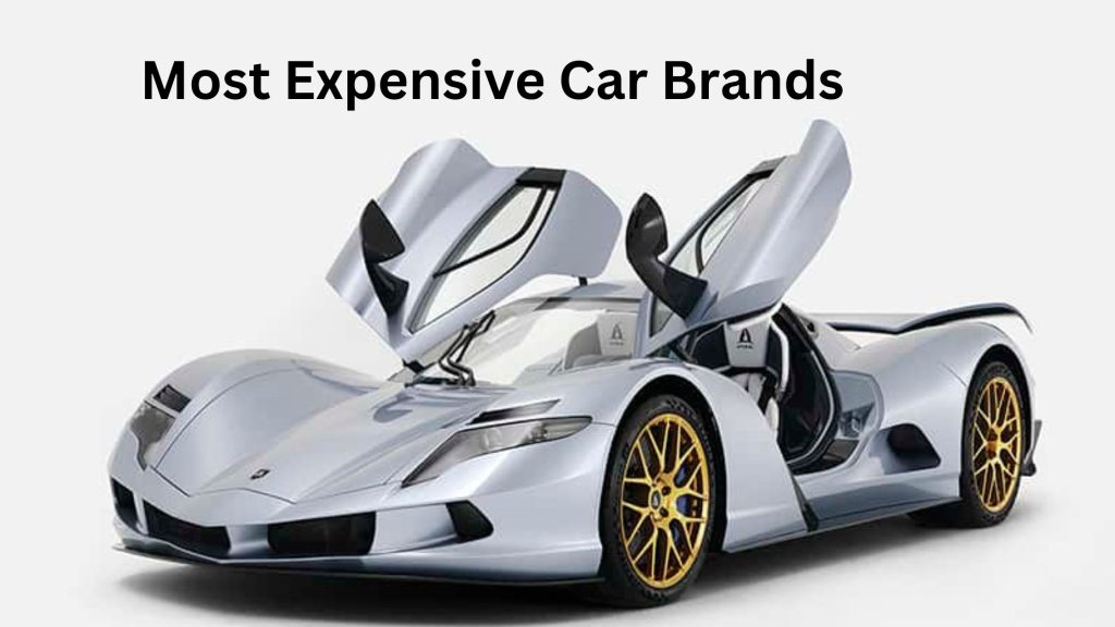 Most Expensive Car Brands